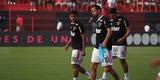 O duelo entre Sport x So Paulo marcou o reencontro dos meio-campistas Diego Souza e Everton Felipe com a torcida do Sport na Ilha do Retiro