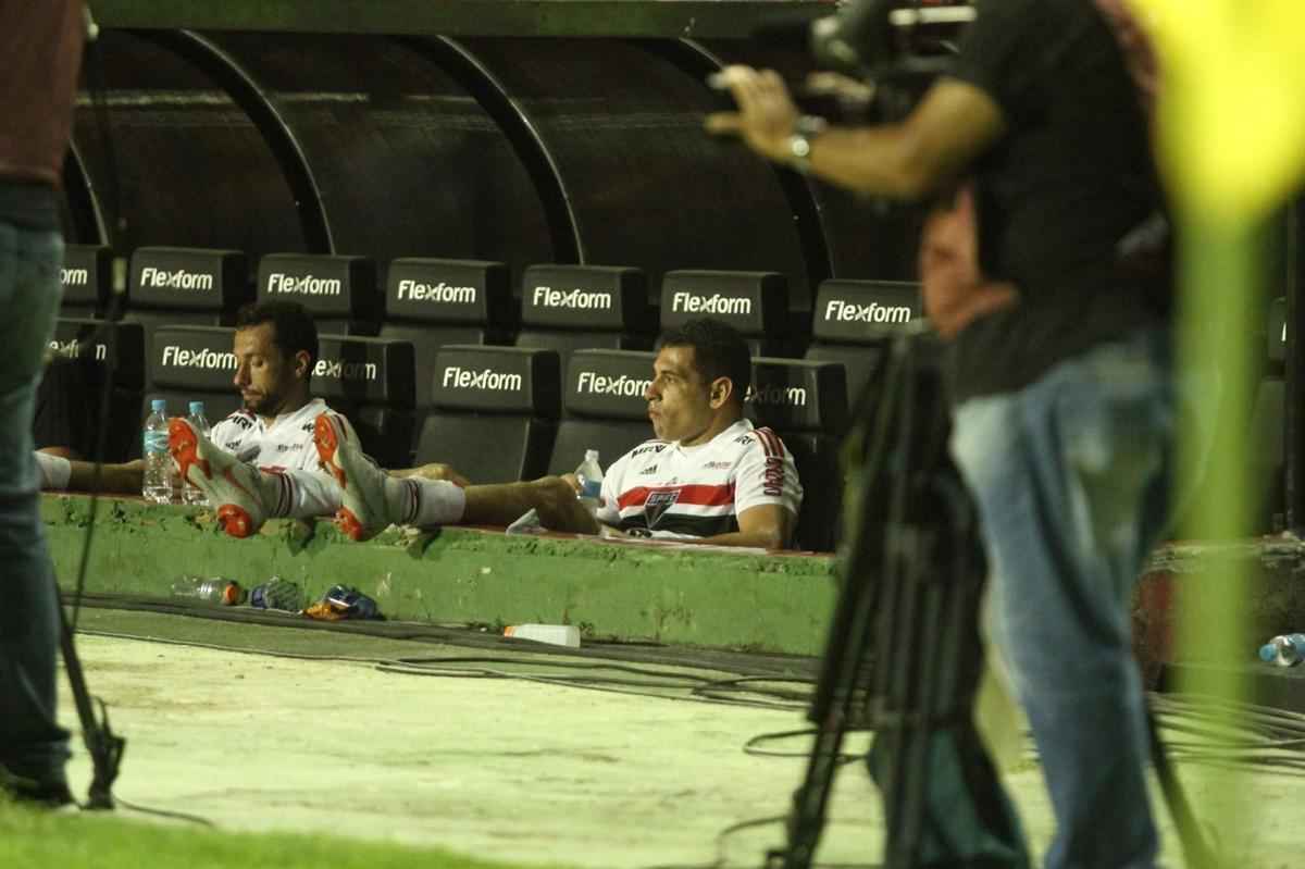 O duelo entre Sport x So Paulo marcou o reencontro dos meio-campistas Diego Souza e Everton Felipe com a torcida do Sport na Ilha do Retiro 