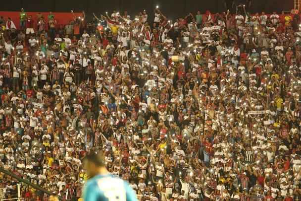 O duelo entre Sport x São Paulo marcou o reencontro dos meio-campistas Diego Souza e Everton Felipe com a torcida do Sport na Ilha do Retiro