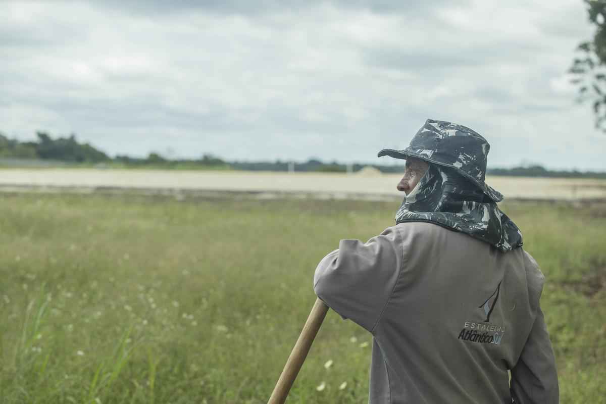 Com a ajuda financeira dos torcedores corais, CT Ninho das Cobras ainda , porm, um grande canteiro de obras