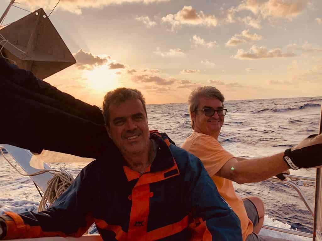 O velejador deu uma verdadeira lio de vida ao competir na Regata Recife-Fernando de Noronha

