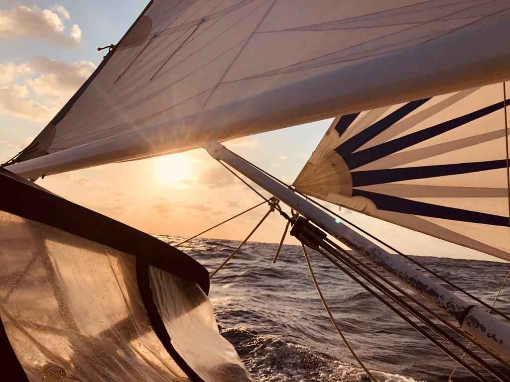 O velejador deu uma verdadeira lio de vida ao competir na Regata Recife-Fernando de Noronha