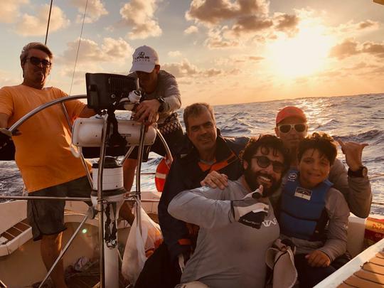 O velejador deu uma verdadeira lição de vida ao competir na Regata Recife-Fernando de Noronha