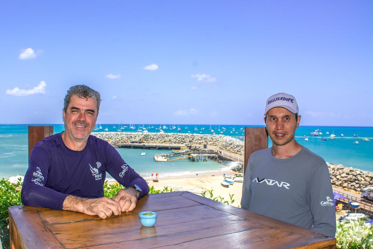 O velejador deu uma verdadeira lio de vida ao competir na Regata Recife-Fernando de Noronha