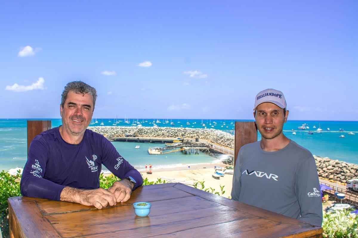 O velejador deu uma verdadeira lio de vida ao competir na Regata Recife-Fernando de Noronha