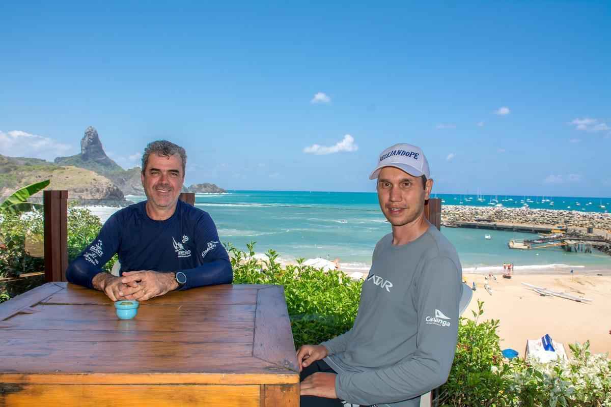 O velejador deu uma verdadeira lio de vida ao competir na Regata Recife-Fernando de Noronha