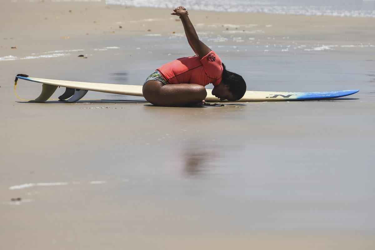 Projeto promove tambm o Maraca Surf Festival Feminino Open, evento dedicado  prtica da modalidade por mulheres