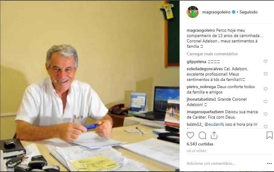 Ex-gerente de futebol do Sport, Adelson Wanderley atuou nos trs clubes da capital ao longo da carreira no futebol