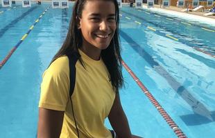 A atleta ganhou duas medalhas de ouro nos Jogos Escolares da Juventude e bateu o recorde de Etiene Medeiros