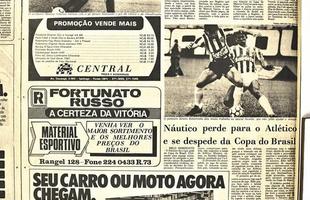 Em 1989 o Nutico ficou 19 jogos sem perder, entre o Campeonato Pernambucano e a Copa do Brasil.  a maior srie invicta recente do clube