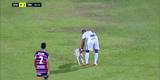 Cachorro invadiu o campo durante o segundo tempo da partida entre Santa Cruz e Treze-PB