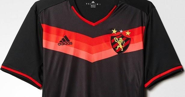 O Sport também conta com uma camisa diferente para a temporada 216/17. O segundo padrão rubro-negro é preto com detalhes em vermelho.