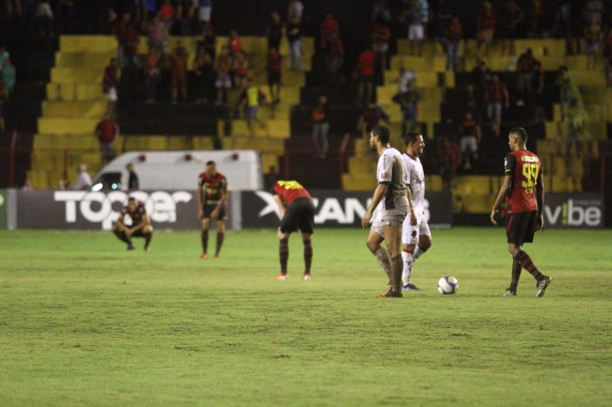 Resultado que rendeu ao Sport o quinto lugar na tabela da Srie B, podendo perder mais posies 