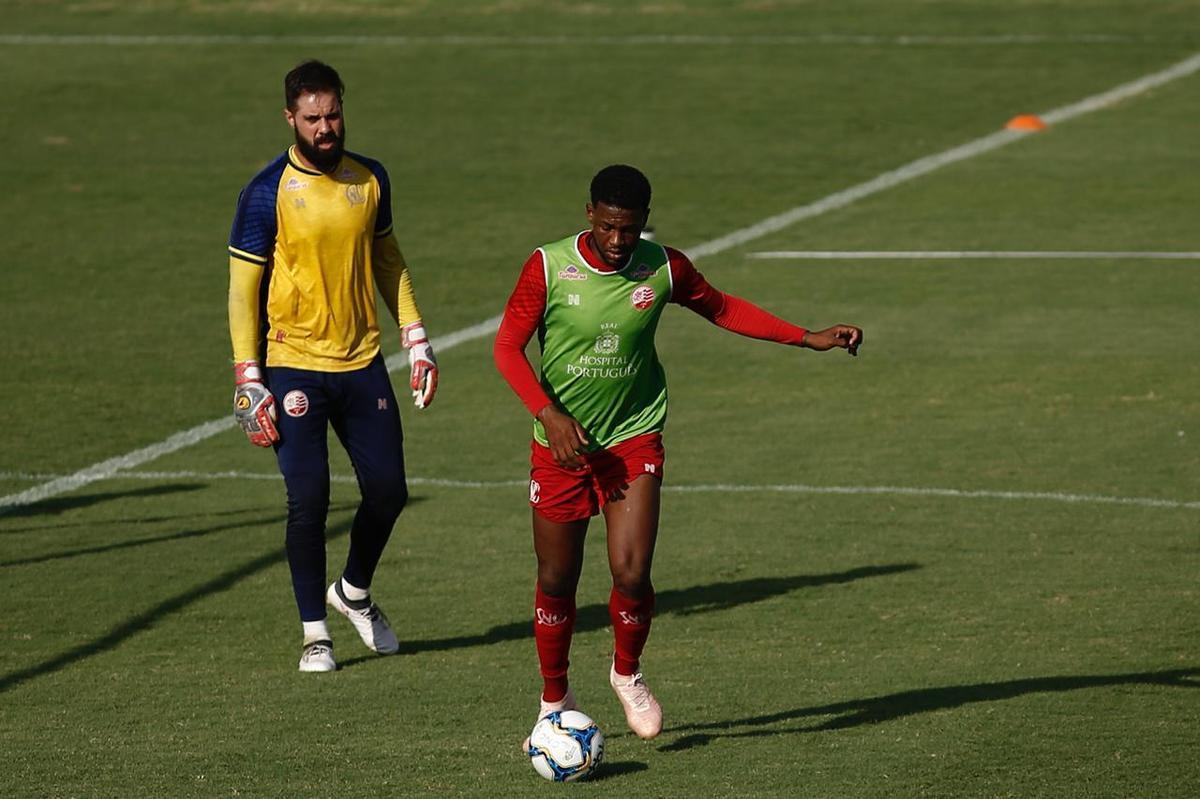 Timbu trocou o CT Wilson Campos pelo estdio dos Aflitos na tarde desta quarta-feira