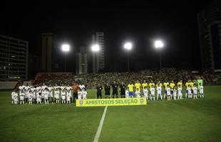 Seleção canarinho dominou o jogo todo, mas definiu o placar apenas no segundo tempo, com a belíssima partida feita por Antony, do São Paulo 