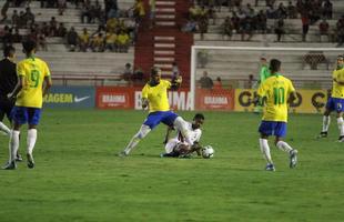 Gols da seleo brasileira foram marcados por Antony (2), Pedro e Douglas Luiz; prximo amistoso acontecer na Arena de Pernambucp