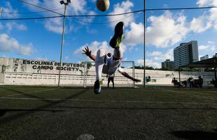 Futebol  aliado na reinsero social de jovem