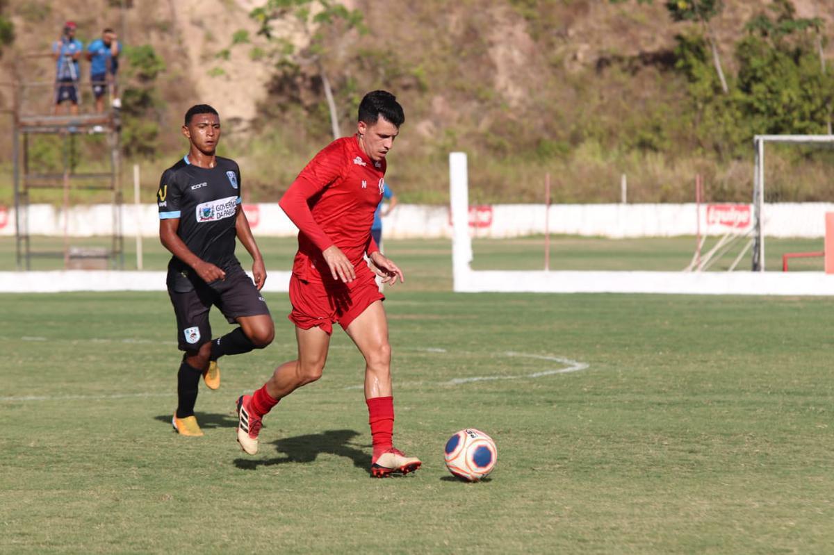 Timbu enfrentou a equipe paraibana e venceu por 2 a 0 com gols de Guillermo Paiva e Jefferson Nem