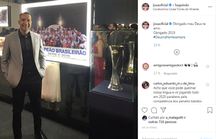 O volante Josa, capit�o do Timbu, relembrou a conquista do t�tulo da S�rie C do Brasileiro, na virada do ano