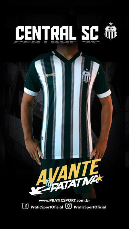 Uniforme do time caruaruense do Central est entre as dez equipes pernambucanas que participaro do Estadual