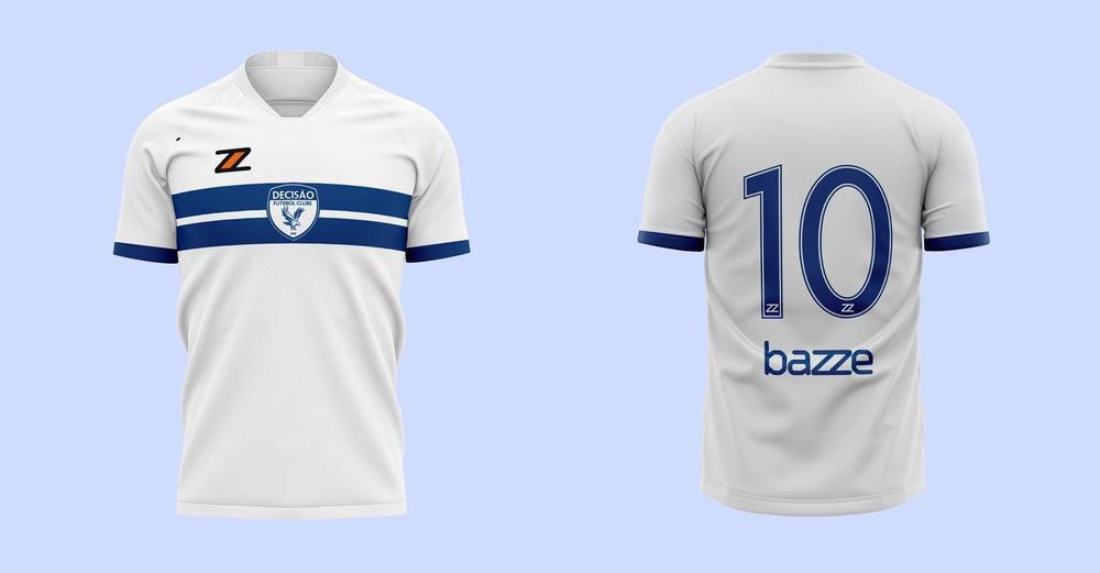 Segundo uniforme do time do Deciso, da cidade de Bonito. Em 2019, o clube foi campeo da Srie A2