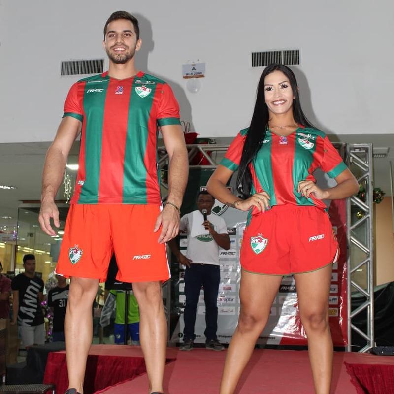 Primeiro uniforme da equipe do Salgueiro, que estar na disputa pelo Pernambucano 2020