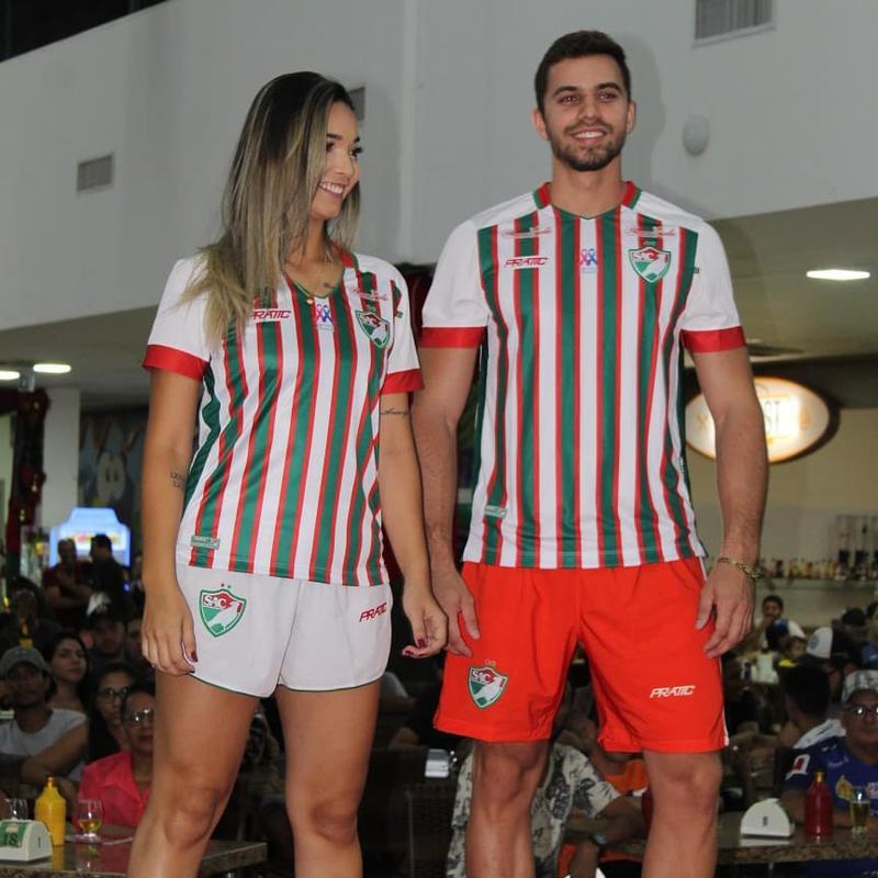 Segundo uniforme da equipe do Salgueiro, que estar na disputa pelo Pernambucano 2020