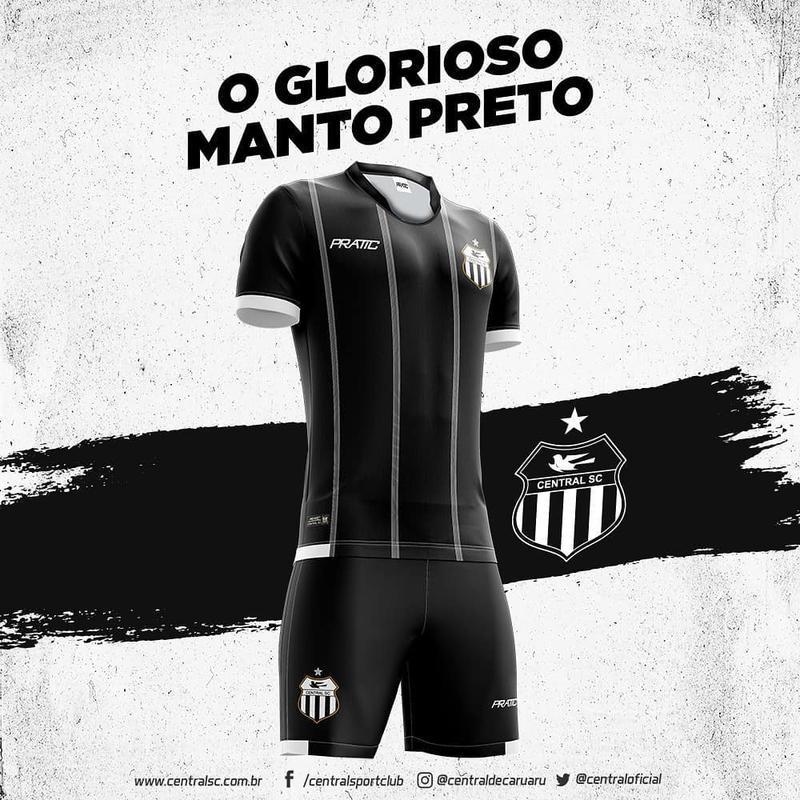 Uniforme do time caruaruense do Central est entre as dez equipes pernambucanas que participaro do Estadual