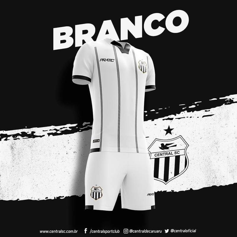 Uniforme do time caruaruense do Central est entre as dez equipes pernambucanas que participaro do Estadual