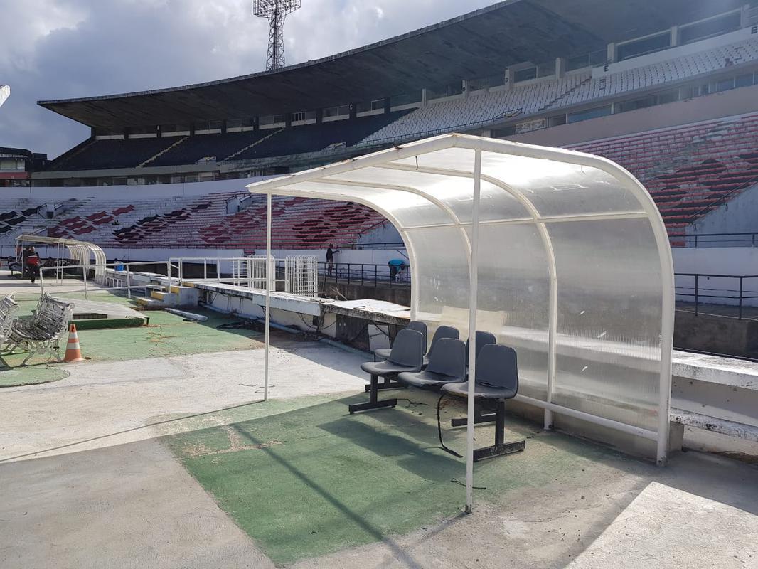 Estreia do Arruda na temporada 2020 acontece no sbado, s 19h, em um jogo do Santa Cruz pelo Campeonato Pernambucano, contra o Petrolina. Equipe corre contra o tempo para finalizar pintura e obra a tempo do jogo.