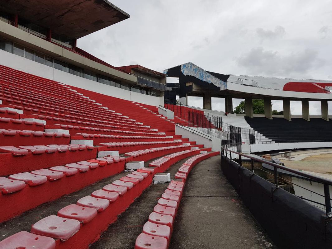 Estdio do Arruda est em fase final de obras de requalificao e de pintura