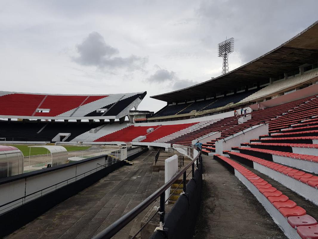 Estdio do Arruda est em fase final de obras de requalificao e de pintura
