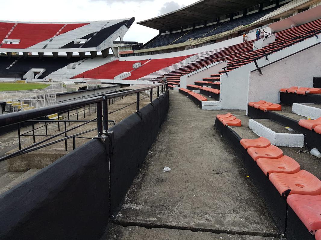 Estdio do Arruda est em fase final de obras de requalificao e de pintura