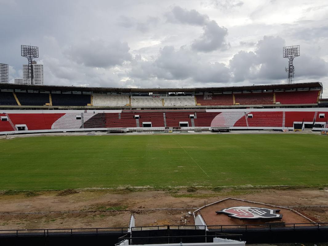 Estdio do Arruda est em fase final de obras de requalificao e de pintura