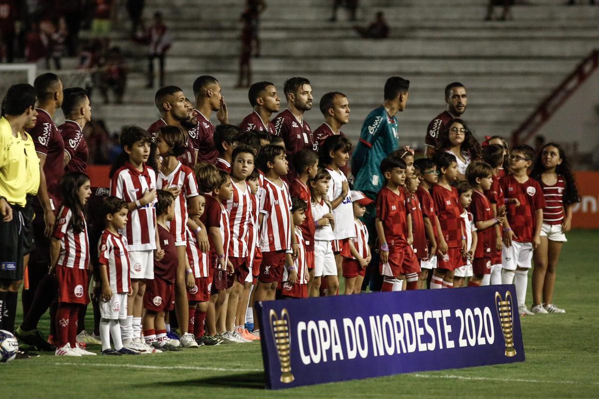 Em partida disputada nos Aflitos, Nutico faz estreia no Nordesto 2020 contra o River-PI, que  comandado por Mrcio Goiano, tcnico que antecedeu Gilmar Dal Pozzo no Timbu