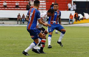 Santa Cruz e Bahia se enfrentaram no Arruda e empataram sem gols na estreia da Copa do Nordeste, em jogo que foi recheado de homenagens a Tiago Cardoso
