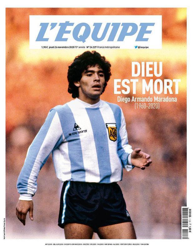 Jornais de todo o Brasil e do resto do mundo, homenagearam Diego Maradona nas capas dos jornais impressos