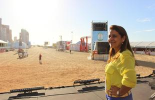 Fan Fest de Fortaleza foi a primeira a ser inaugurada para a Copa 2014