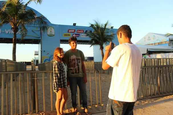 Fan Fest de Fortaleza foi a primeira a ser inaugurada para a Copa 2014