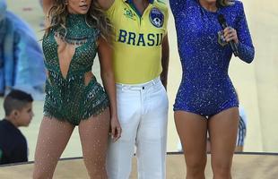 Show de Jennifer Lopez, Claudia Leitte e Pitbull na abertura da Copa do Mundo com a msica 'We Are One (Ole Ola)'