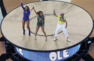 Show de Jennifer Lopez, Claudia Leitte e Pitbull na abertura da Copa do Mundo com a msica 'We Are One (Ole Ola)'