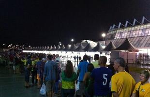 Fotos: A movimentao em torno da Arena Pernambuco antes da estreia da Copa do Mundo 2014