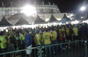 Fotos: A movimentao em torno da Arena Pernambuco antes da estreia da Copa do Mundo 2014