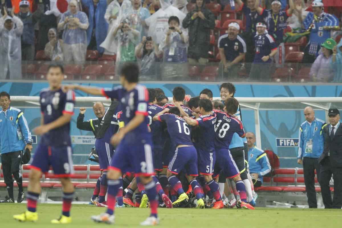 Costa do Marfim venceu o Japo de virada na Arena Pernambuco