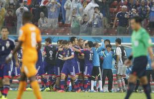 Costa do Marfim venceu o Japo de virada na Arena Pernambuco