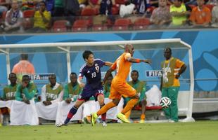 Costa do Marfim venceu o Japo de virada na Arena Pernambuco