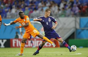 Costa do marfim venceu o Japo de virada na Arena Pernambuco