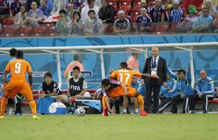 Costa do marfim venceu o Japo de virada na Arena Pernambuco