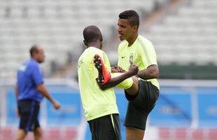 Grupo da Seleo Brasileira realizou ltimo treino antes de enfrentar o Mxico em Fortaleza