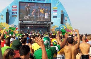 Correspondentes do Superesportes espalhados pelas sedes acompanham Brasil x Mxico nas Fan Fests